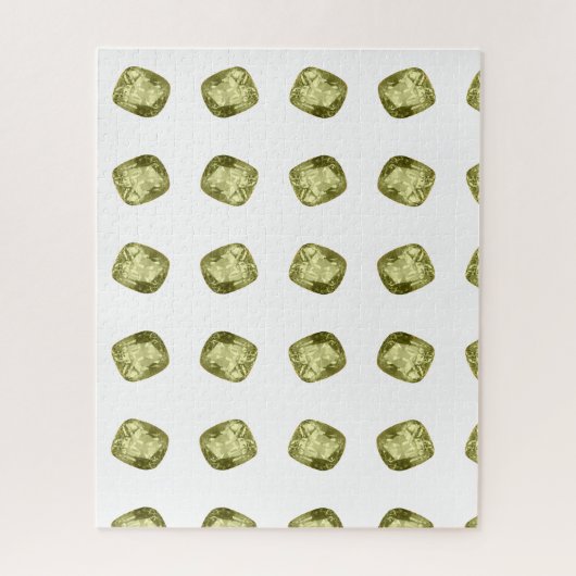 Yellow Gemstone Alexandrite Puzzle (Vertikal)