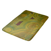 Yellow Gepunktet Ocean Jasper Badematte (Schrägansicht)