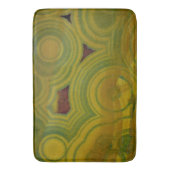 Yellow Gepunktet Ocean Jasper Badematte (Vorderseite Vertikal)