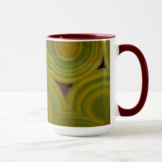 Yellow Gepunktet Ocean Jasper Tasse (Rechts)