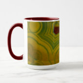 Yellow Gepunktet Ocean Jasper Tasse (Links)