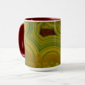 Yellow Gepunktet Ocean Jasper Tasse (Vorderseite Links)