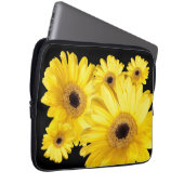 Yellow Gerber Daisy Nah Up Fotografen Laptopschutzhülle (Vorne Rechts)