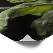 Yellow Gerbera Daisy Art Print Poster (Ecke)