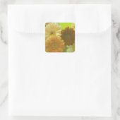 Yellow Gerbera Daisy Blume Art Sticker Decals (Tasche)