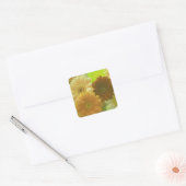 Yellow Gerbera Daisy Blume Art Sticker Decals (Umschlag)