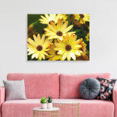 Yellow Gerbera Daisy Blume Leinwand Art (Insitu (Wohnzimmer))