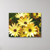 Yellow Gerbera Daisy Blume Leinwand Art (Vorderseite)