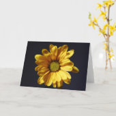 Yellow Gerbera Daisy Karte (Gelbe Blume)