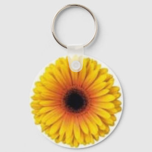 YELLOW GERBERA SCHLÜSSELANHÄNGER