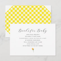 Yellow Gingham Books for Baby Shooting