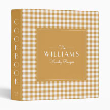 Yellow Gingham Farmhouse Family Rezept Kochbuch