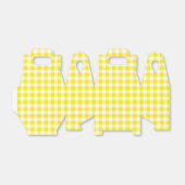 Yellow Gingham Geschenkschachtel (Ungefaltet)