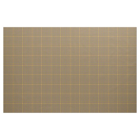 Yellow Gingham Pattern Stoff (Yard (91,4 cm))