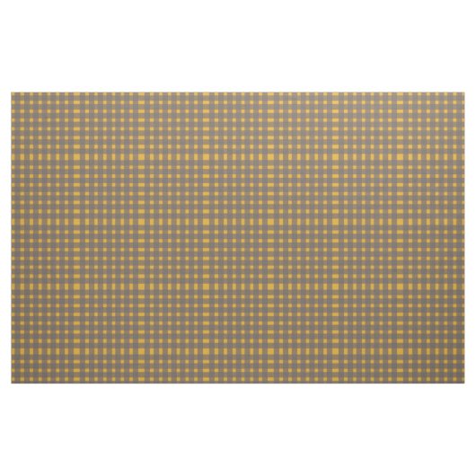 Yellow Gingham Pattern Stoff (Fat Quarter (45,7 x 55,9 cm))