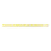 Yellow Gingham Satin Ribbon Satinband (Vorderseite)