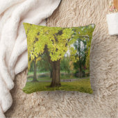 Yellow Gingko Tree Kissen (Decke)