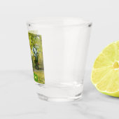 Yellow Gingko Tree Schnapsglas (Rechts)