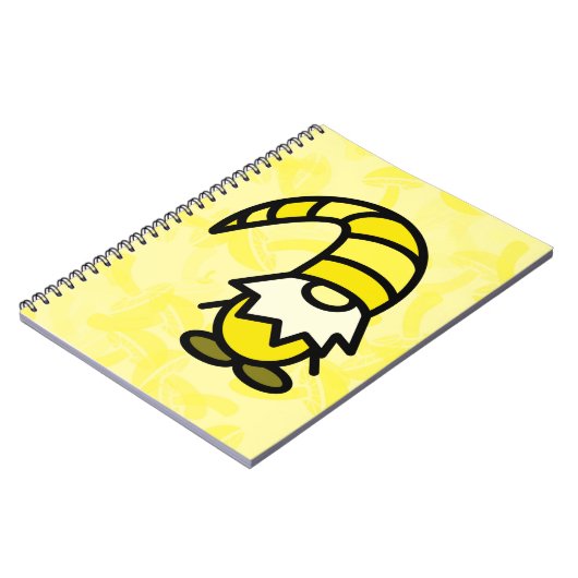 Yellow Gnome Notizblock (Linke Seite)