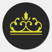 Yellow Gold Fairy Tale Sticker (Vorderseite)