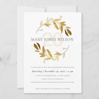 YELLOW GOLD FAUNA WREATH JEDES JAHR JAHRESKARTE DANKESKARTE