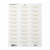 Yellow Gold Glitzer Sparkle Confetti Dots Modern (Vorne)