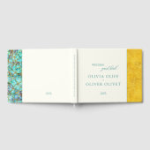 Yellow Gold Wedding Gästebuch (Voll)