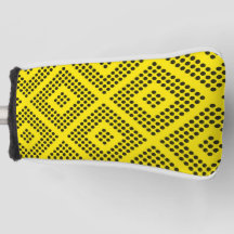 Yellow Golf Club Head Cover