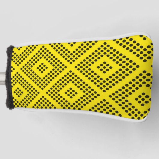 Yellow Golf Club Head Cover Headcover (Vorderseite)
