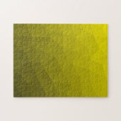 Yellow gradient geometric mesh pattern puzzle (Horizontal)
