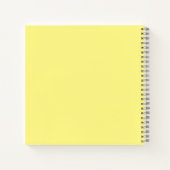 Yellow Gratitude Journal Notizblock (Rückseite)