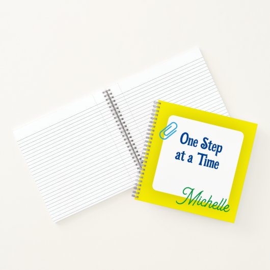 Yellow Gratitude Journal Notizblock (Innenseite)
