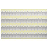 Yellow Gray Ombre Zickzack Zigzag Stoff (Yard (91,4 cm))