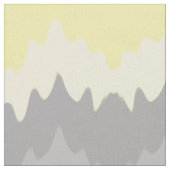 Yellow Gray Ombre Zickzack Zigzag Stoff (Nahaufnahme)