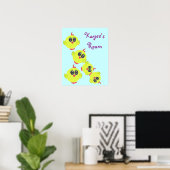 Yellow Green Babird Poster (Heimbüro)