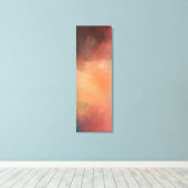 Yellow Green Blue Moderne Abstrakte Kunst Leinwanddruck (Insitu (Holzboden))