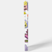 Yellow Green Bright Peaceful Awareness Phone Case (Rückseite / Links)