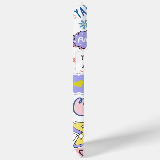 Yellow Green Bright Peaceful Awareness Phone Case (Rückseite / Rechts)