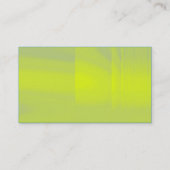 Yellow Green Candy Visitenkarte (Rückseite)