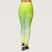 Yellow Green Ombre Leggings (Rückseite)
