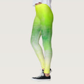 Yellow Green Ombre Leggings (Links)