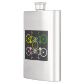 Yellow Green Polka-Dot Jerseys Flachmann (Links)