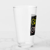 Yellow Green Polka-Dot Jerseys Glas (Rechts)