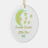 Yellow green twinkle Twinkle Little Star geben Nam Keramik Ornament (Rechts)