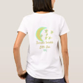 Yellow green twinkle Twinkle Little Star geben Nam T-Shirt (Rückseite)