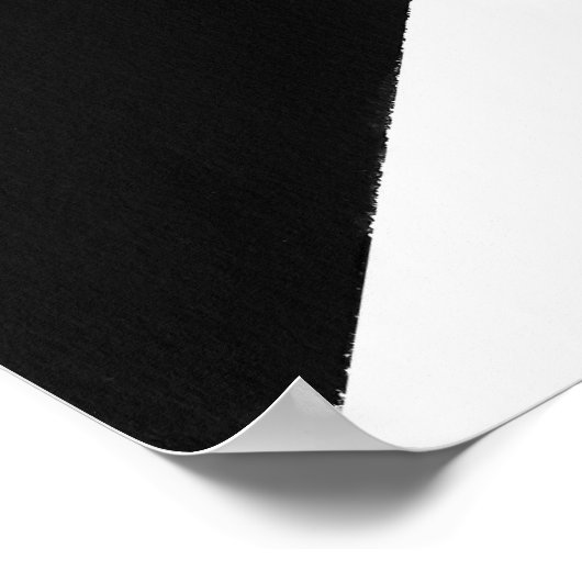 Yellow Grey Schwarz-weiß Geometric Poster (Ecke)