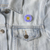 Yellow Happy Star Great Work Button (Beispiel)