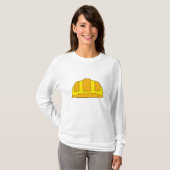 Yellow Hard Hat Cartoon T-Shirt (Vorne ganz)