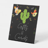 Yellow Heart Cactus Fiesta Liebe Gifts & Cards Zei Sockelschild (Vorderseite)
