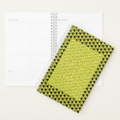 Yellow Hexagon Maze Planer (Anzeige)